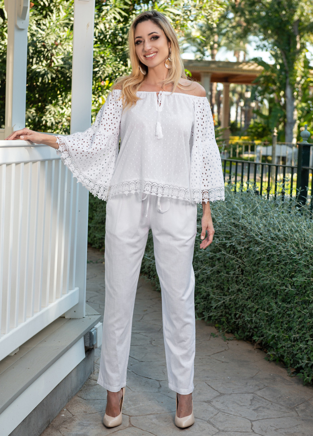 Біла блуза Fresh cotton