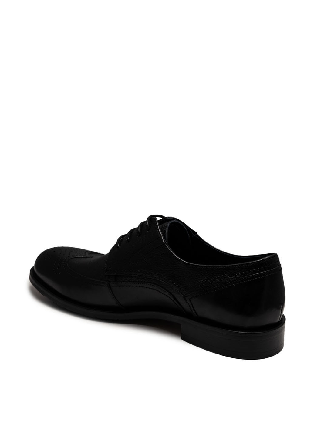 Черные кэжуал, классические туфли Clemento на шнурках