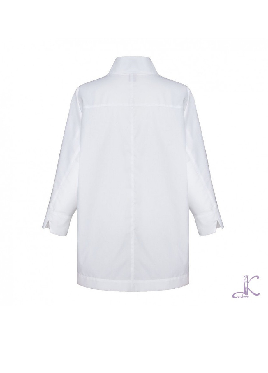 Белая демисезонная блуза LKcostume