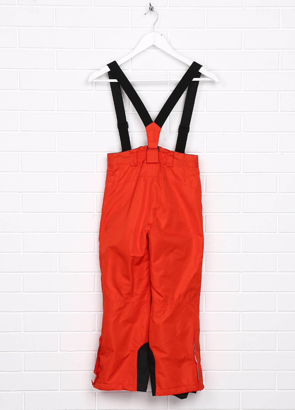 Оранжево-красные спортивные зимние брюки со средней талией Crivit