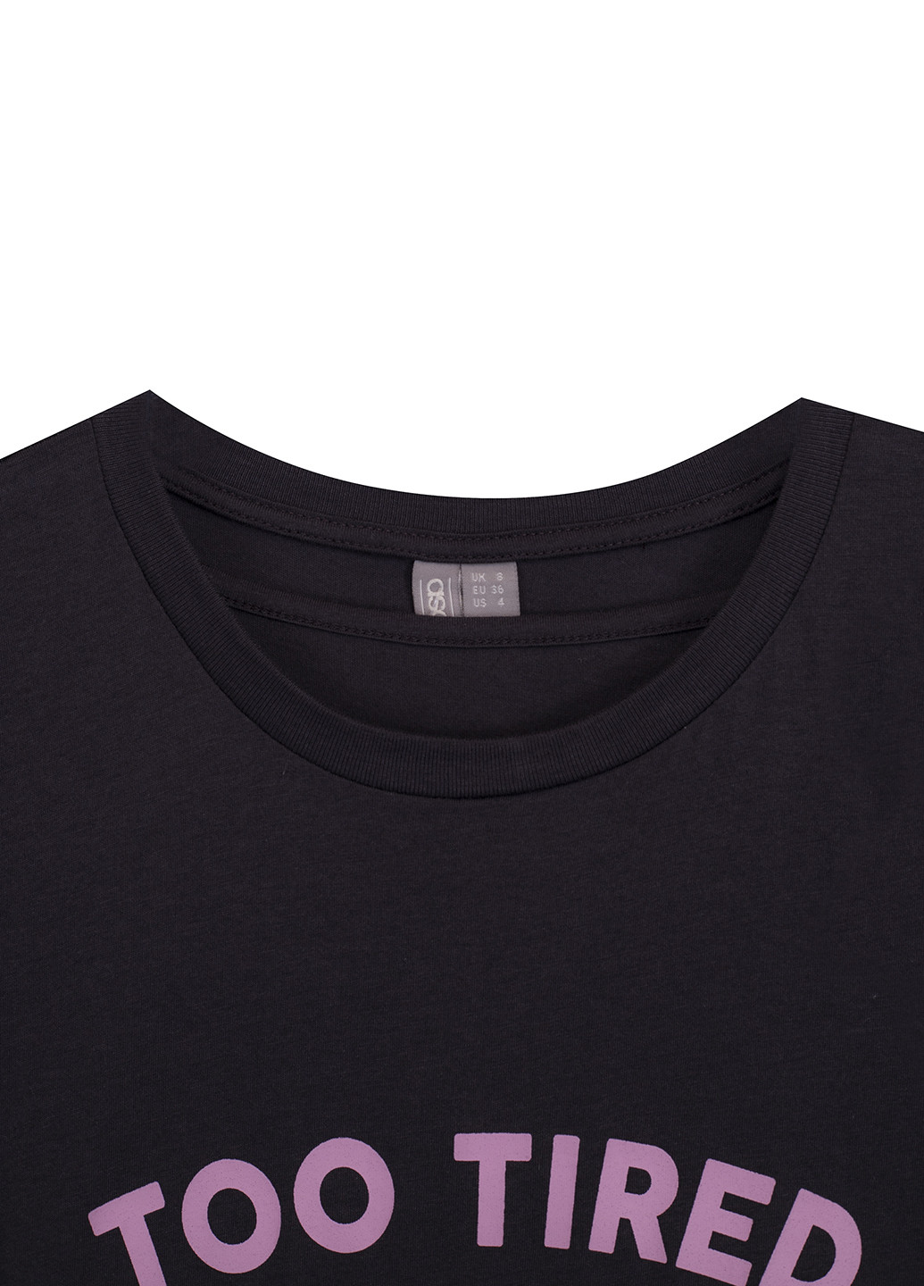 Темно-серая летняя футболка Asos