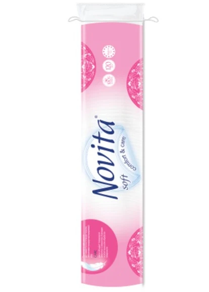 Soft Диски ватні Косметичнi 120шт Novita (248407777)