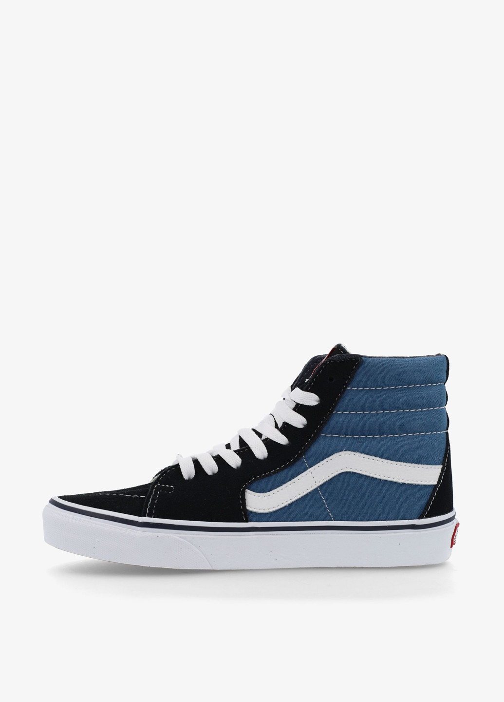 Цветные кеды Vans SK8-HI с логотипом, с белой подошвой