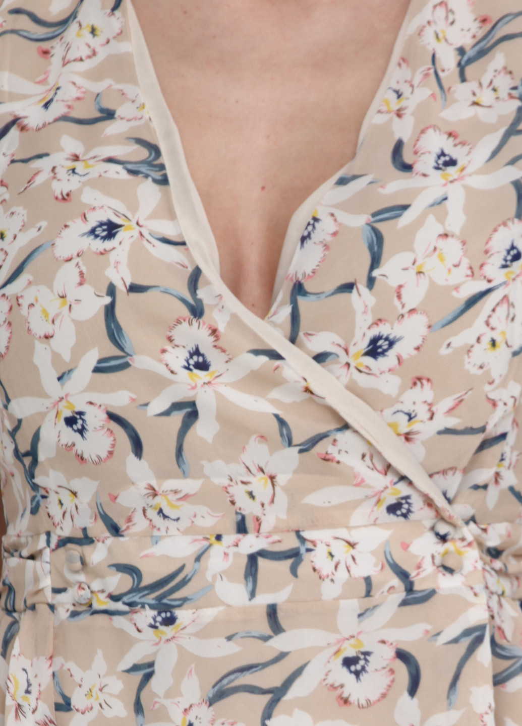 Бежевая летняя блуза Uttam Boutique