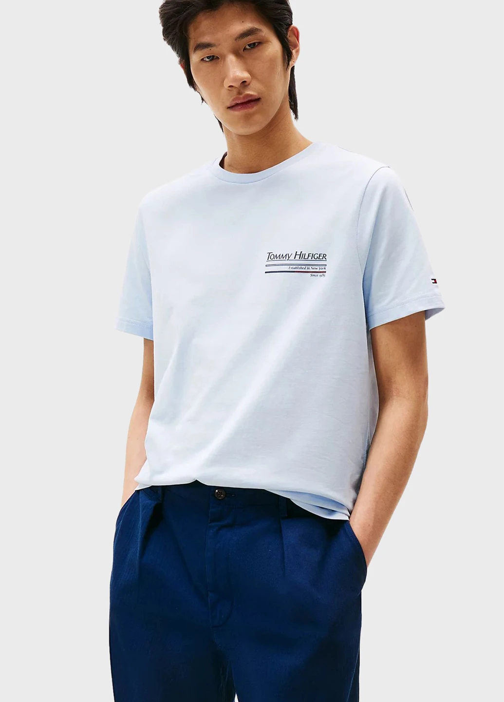 Блакитна футболка Tommy Hilfiger