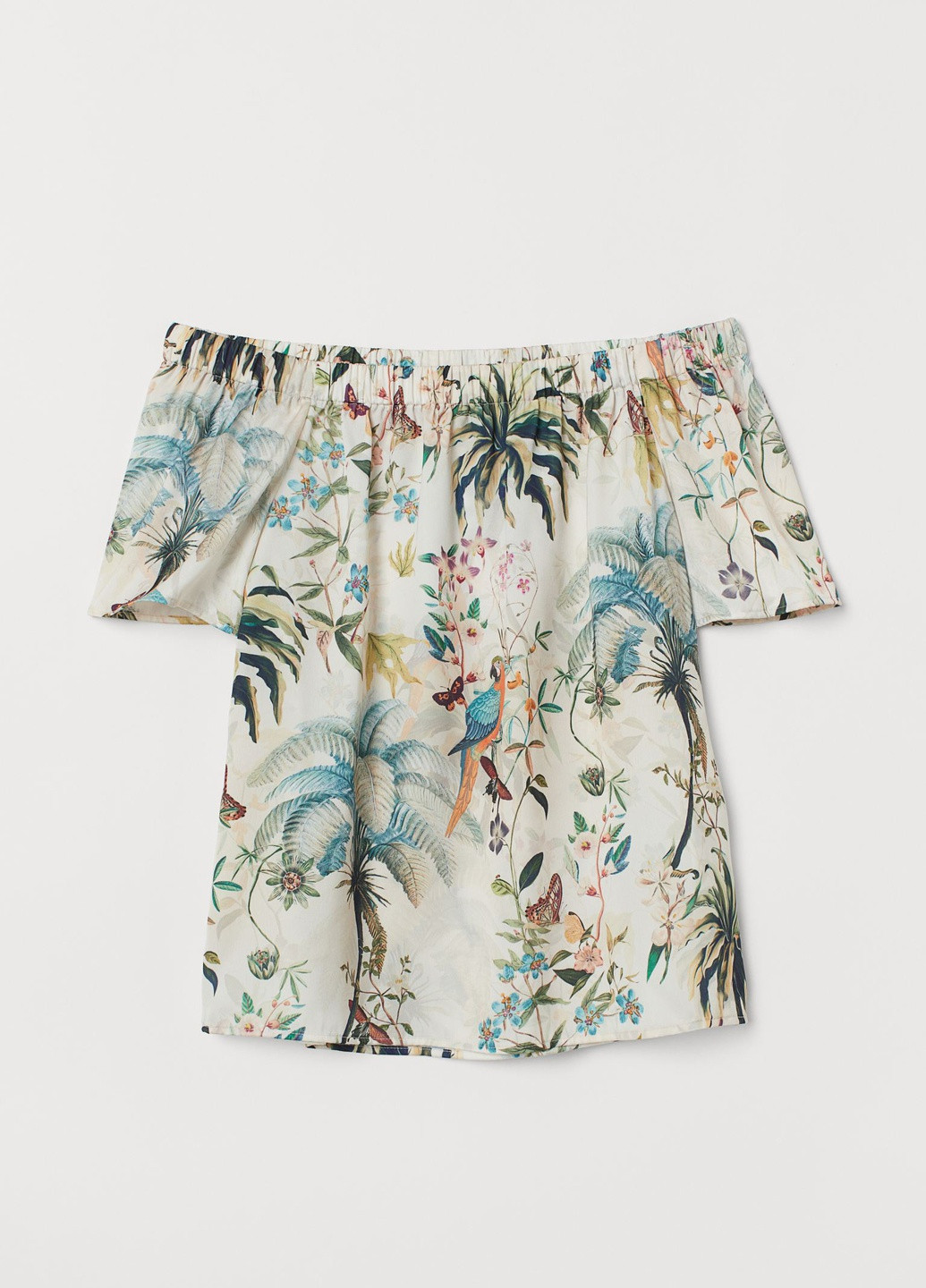 Бежевая блуза H&M