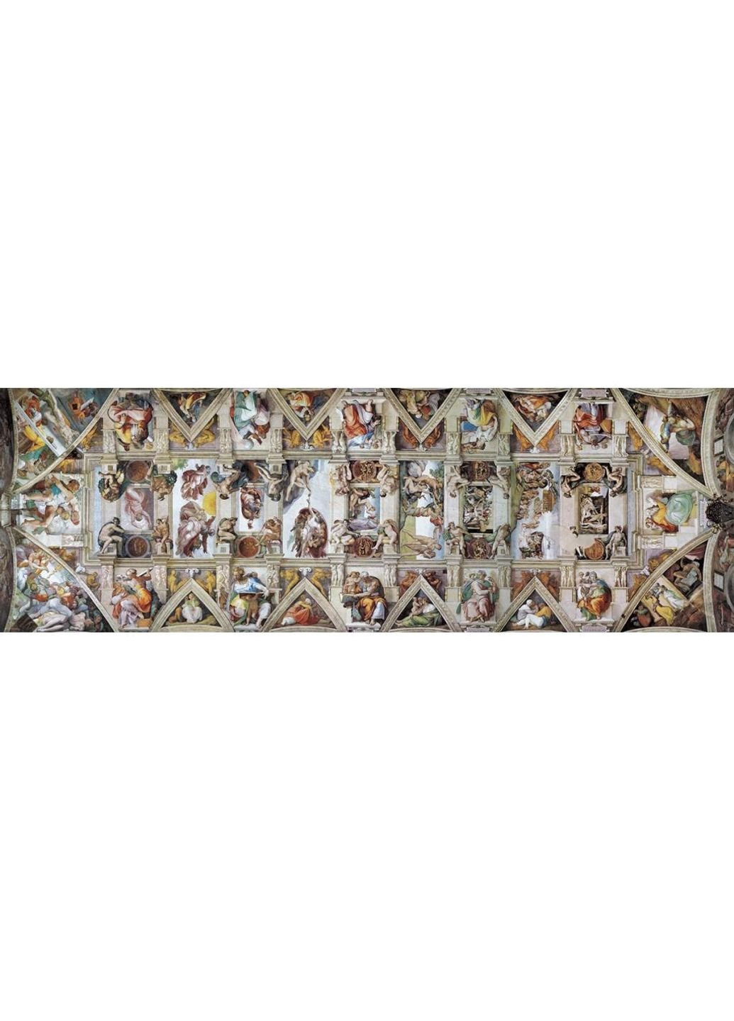 Пазл Сикстинская капелла. Микеланджело, 1000 элементов панорамный (6010-0960) Eurographics (252419213)