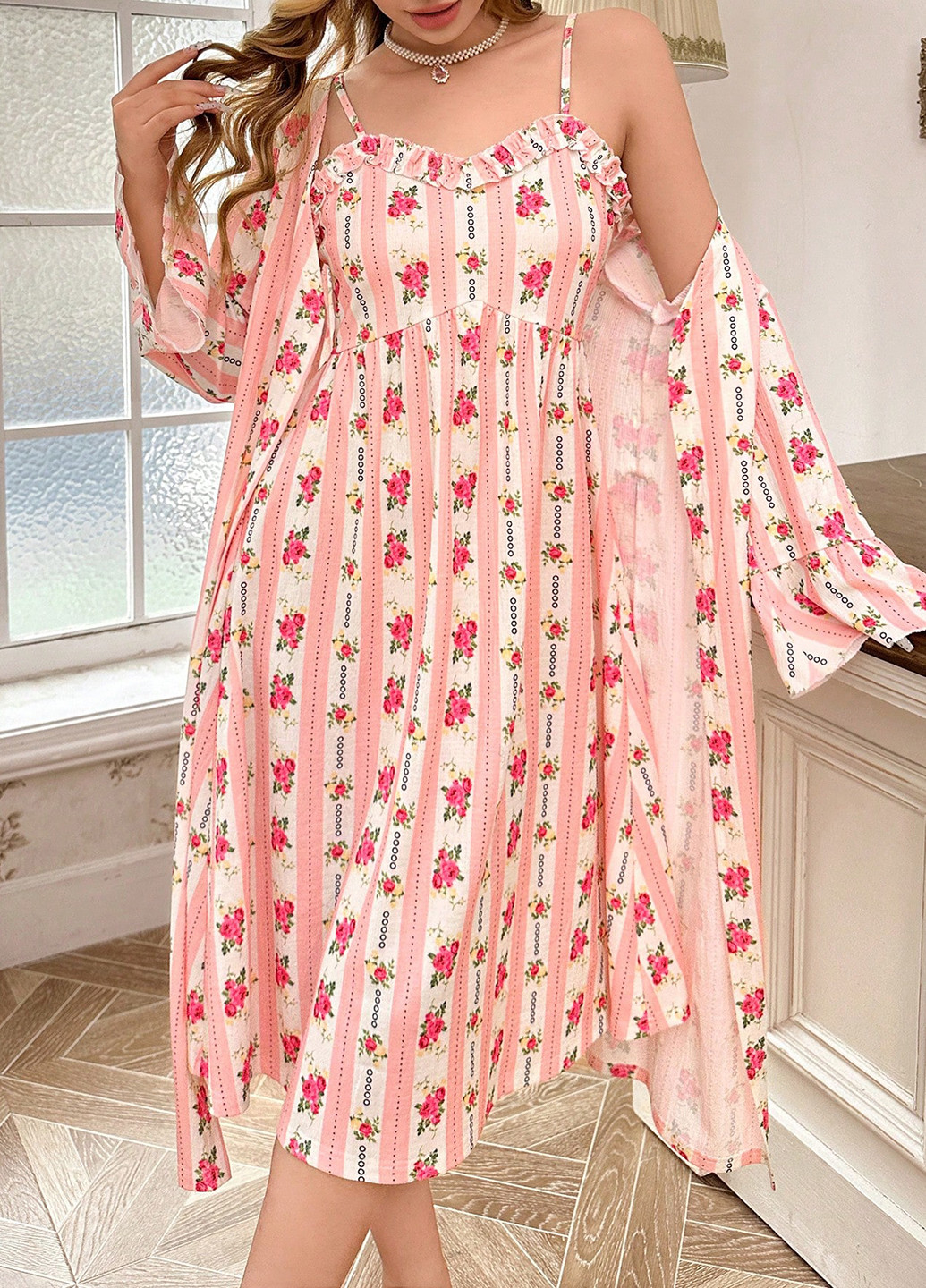 Костюм (халат, нічна сорочка) SHEIN (340672779)