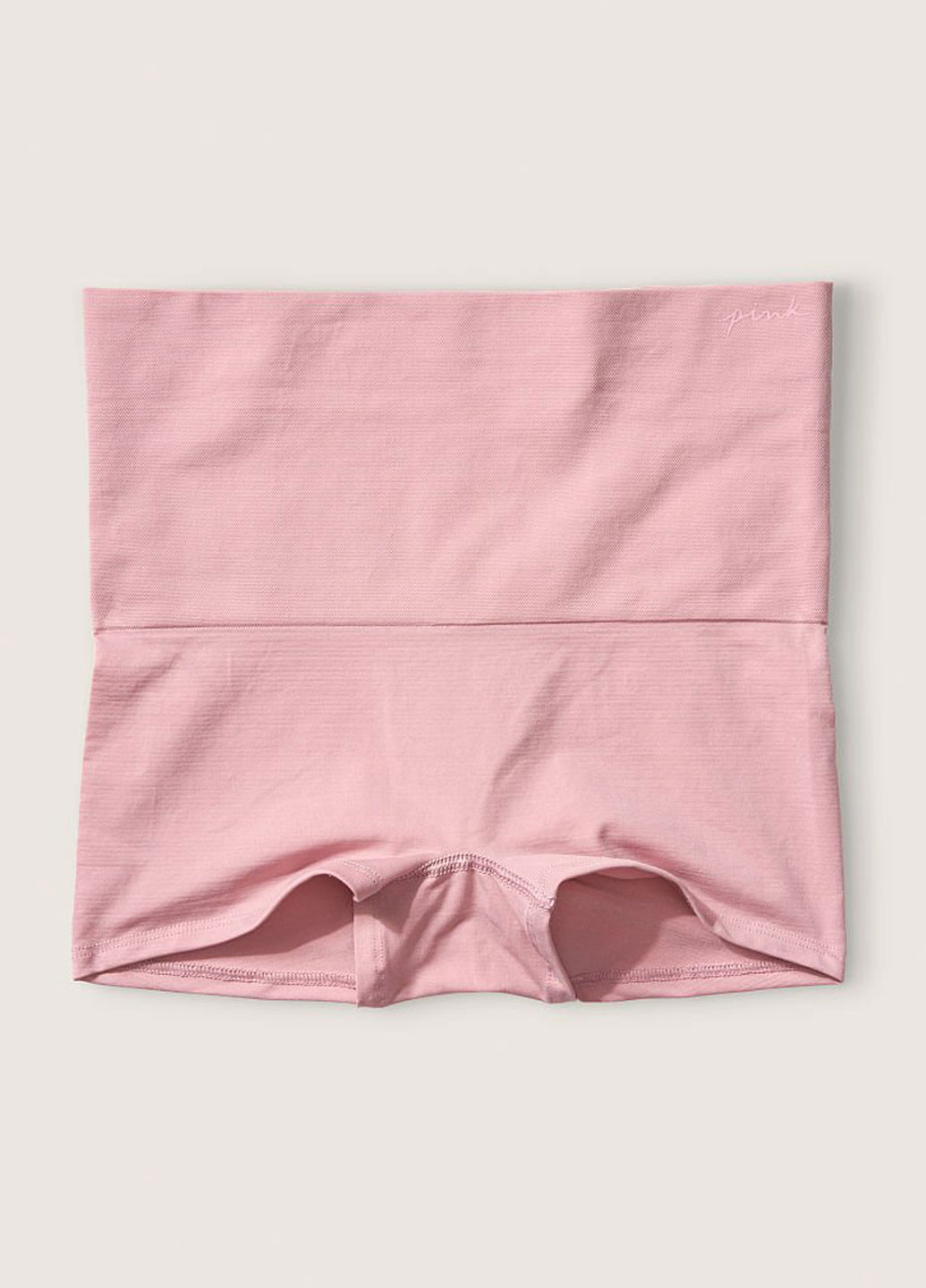 Трусики, що утягують Victoria's Secret стягуючі однотонні рожеві повсякденні поліамід