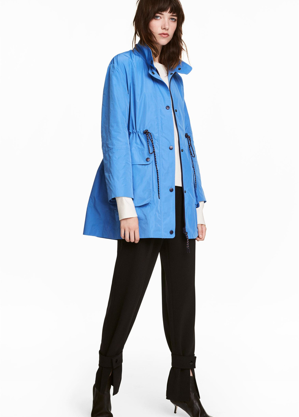 Светло-синяя демисезонная куртка H&M