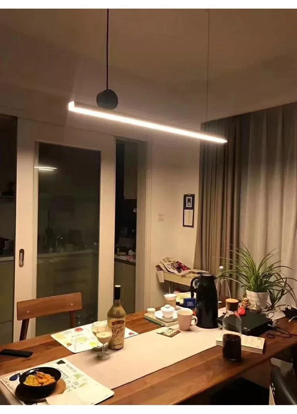 Люстра стельова LED D7056/1180-k Золото, чорний 13х6х118 див. Sunnysky (253122464)