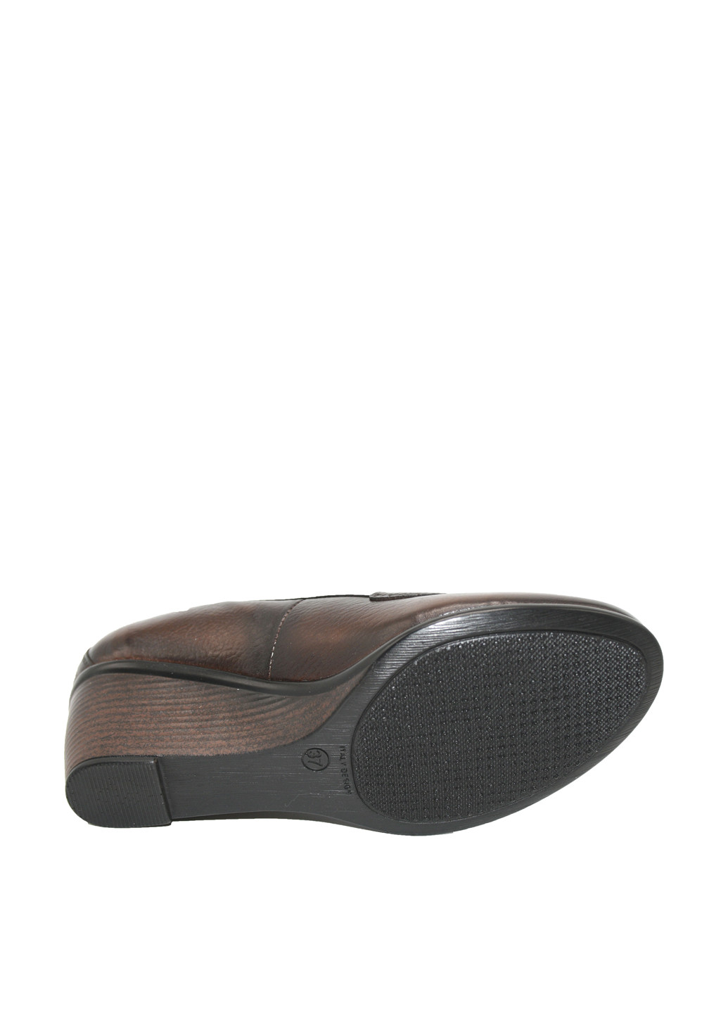 Туфлі Marco Piero лофери однотонні коричневі кежуали