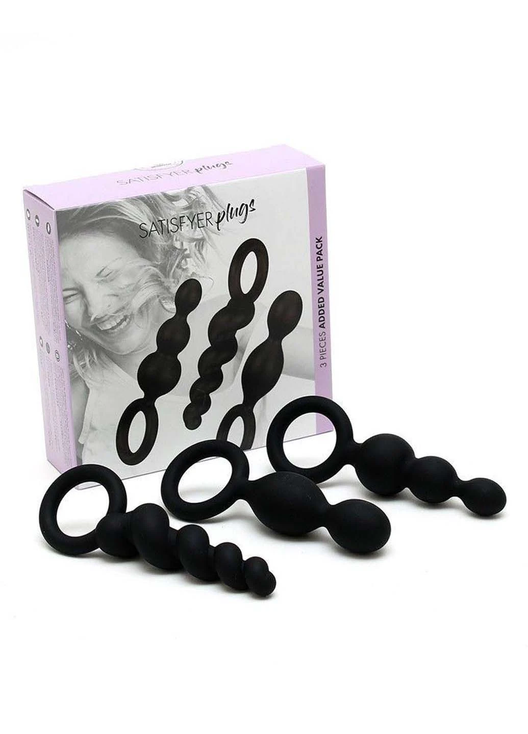 Набор анальных пробок 3 шт Satisfyer (253097005)