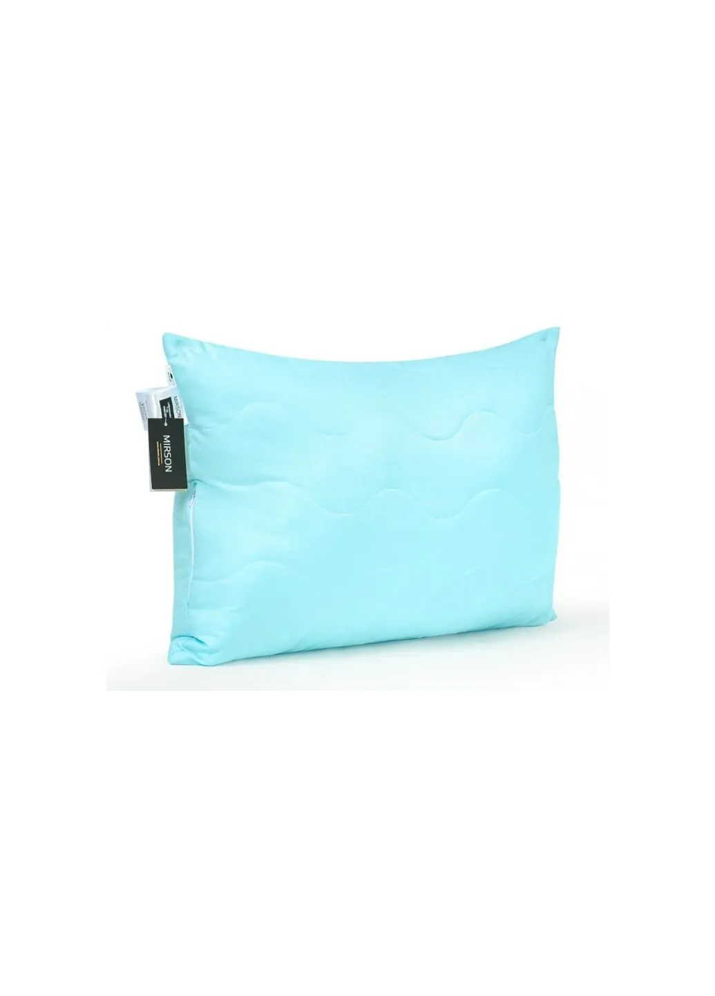 Подушка хлопковая 1625 Eco Light Blue Средняя (2200002647342) Mirson (254071673)