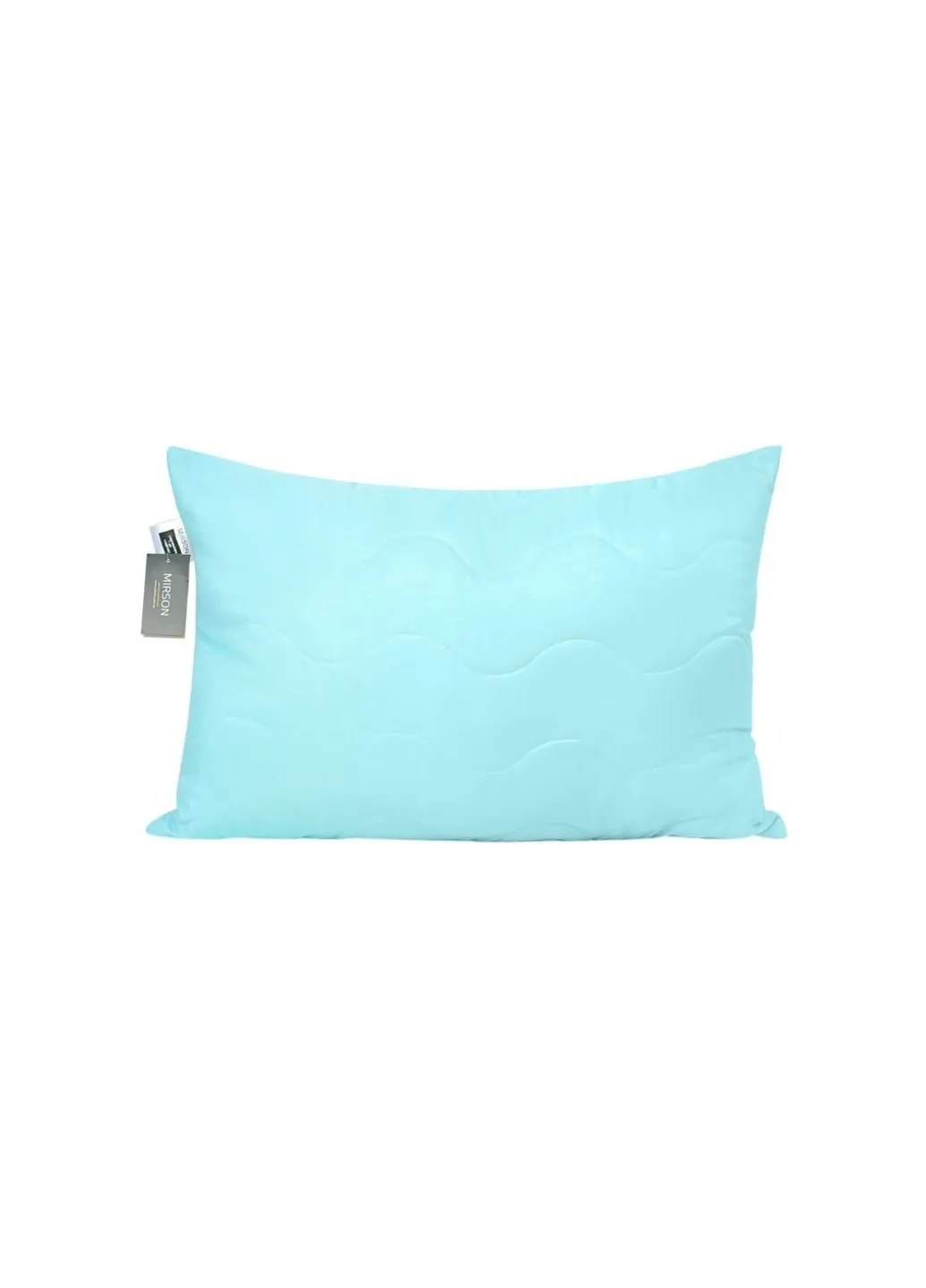 Подушка хлопковая 1625 Eco Light Blue Средняя (2200002647342) Mirson (254071673)
