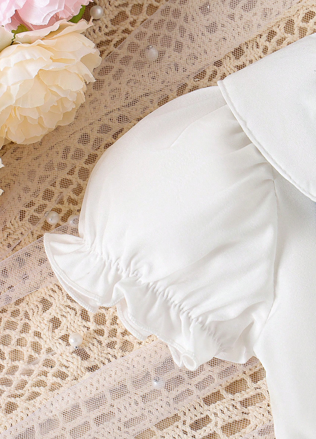 Комбінований літній костюм (блуза, спідниця) SHEIN