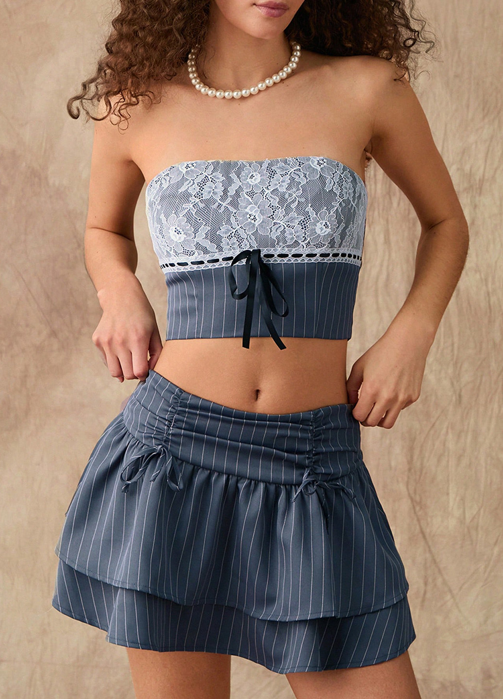 Костюм (топ, юбка) SHEIN (316228777)