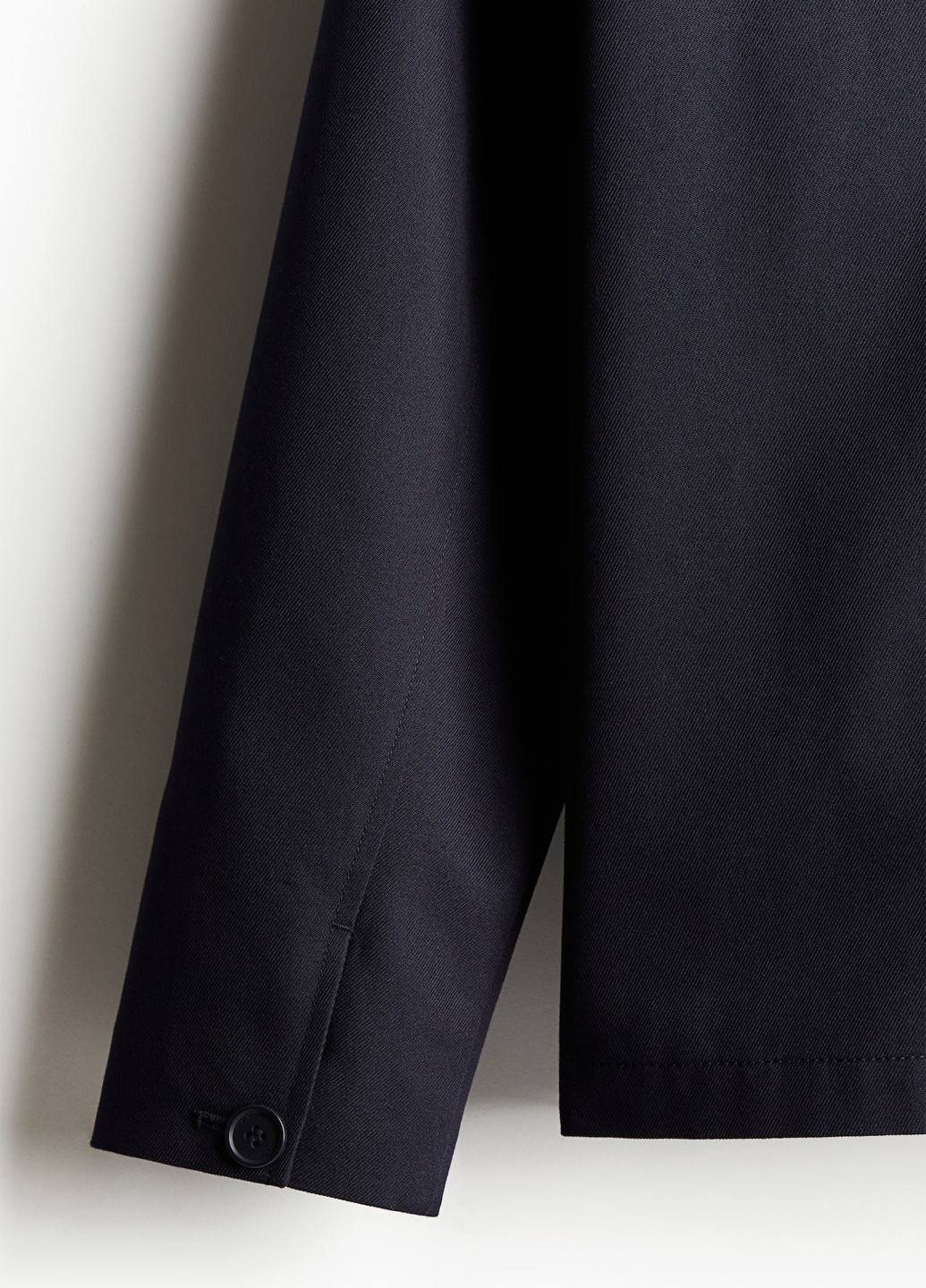 Темно-синя демісезонна куртка куртка-піджак H&M