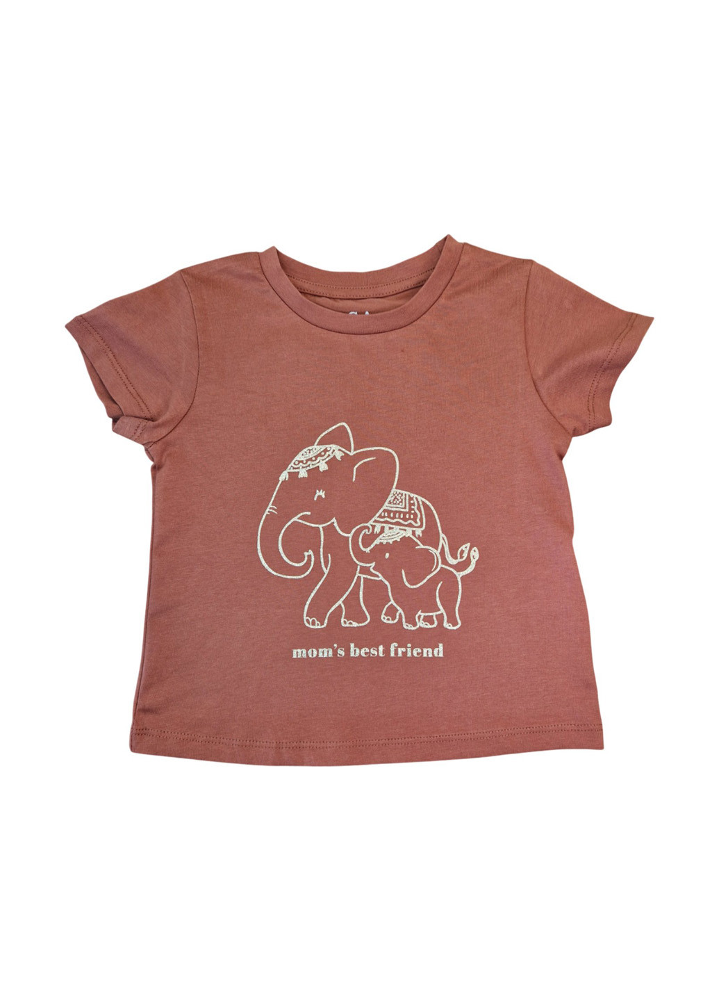 Коричнева літня футболка C&A