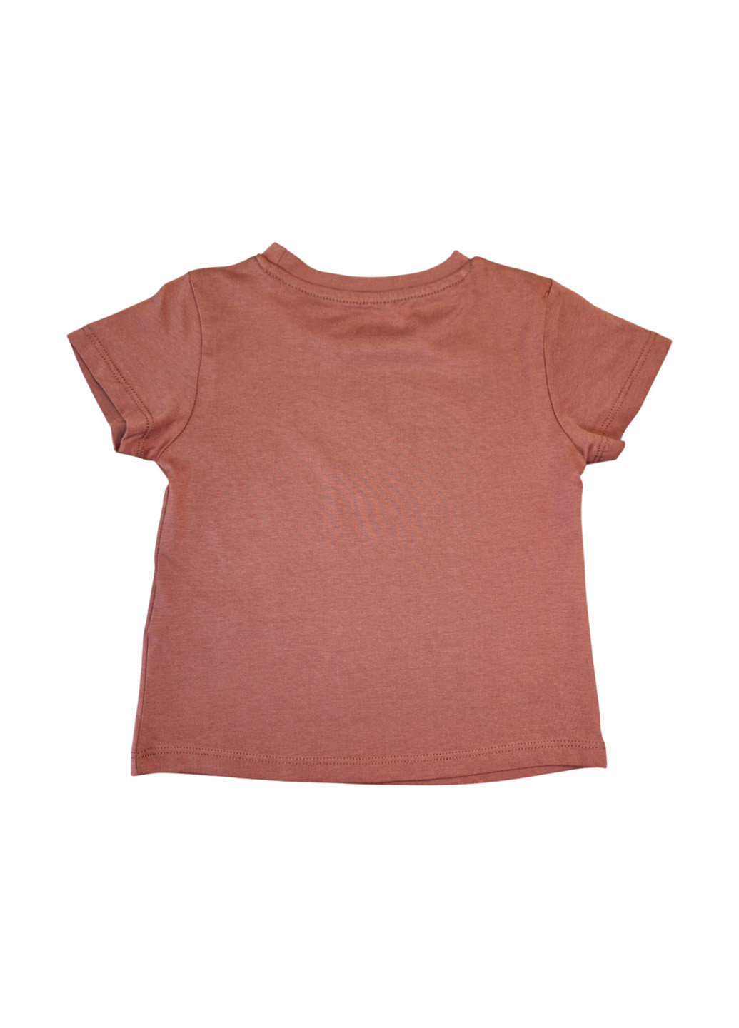 Коричнева літня футболка C&A