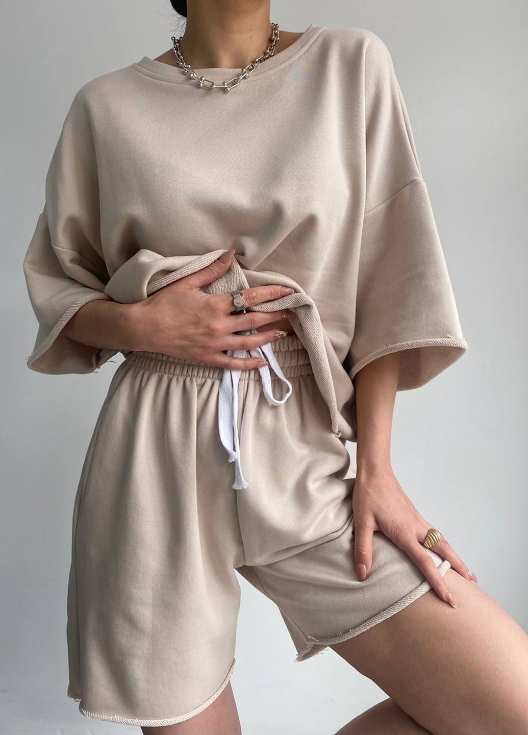 Костюм (футболка, шорти) Fashion (336378368)