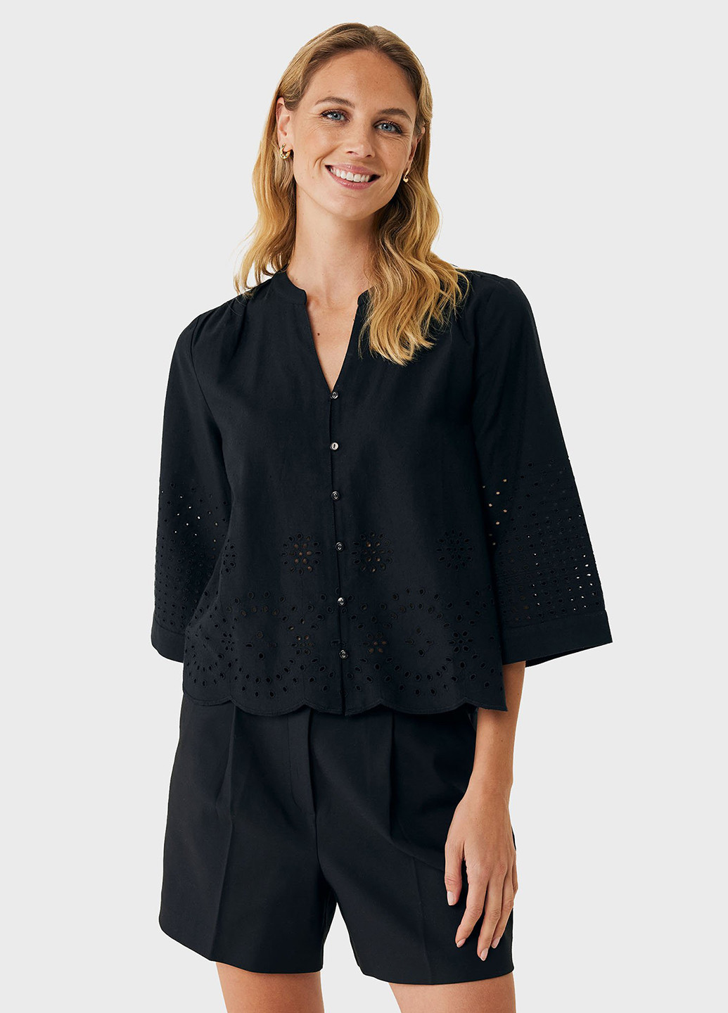 Чёрная блуза Mexx