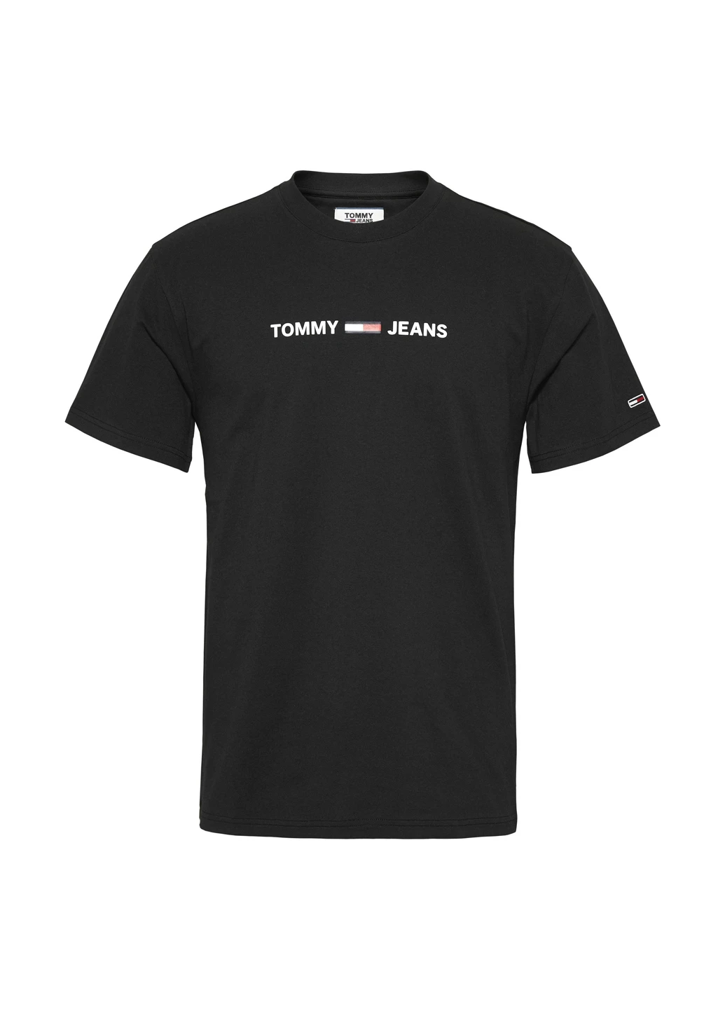 Чорна футболка Tommy Jeans