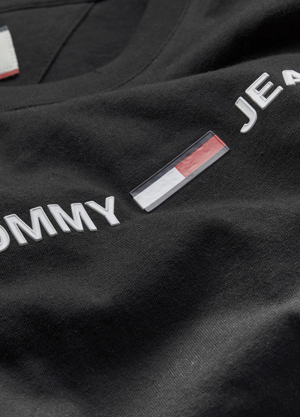 Чорна футболка Tommy Jeans