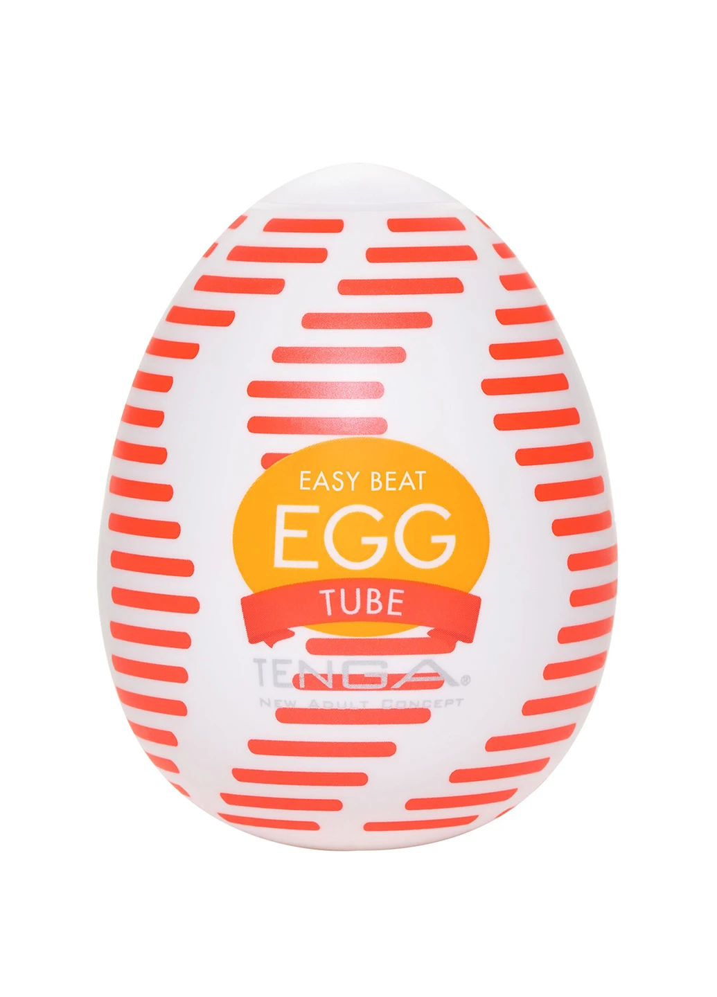 Мастурбатор-яйце Egg Tube, рельєф з поздовжніми лініями Tenga (254151797)