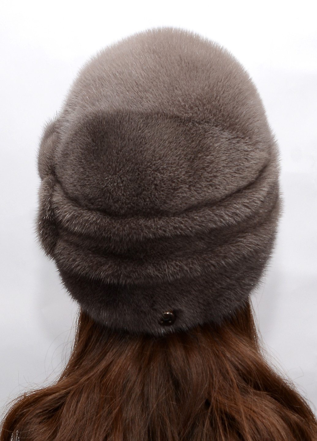 Женская зимняя норковая шапка Меховой Стиль шарик бусы (211665186)