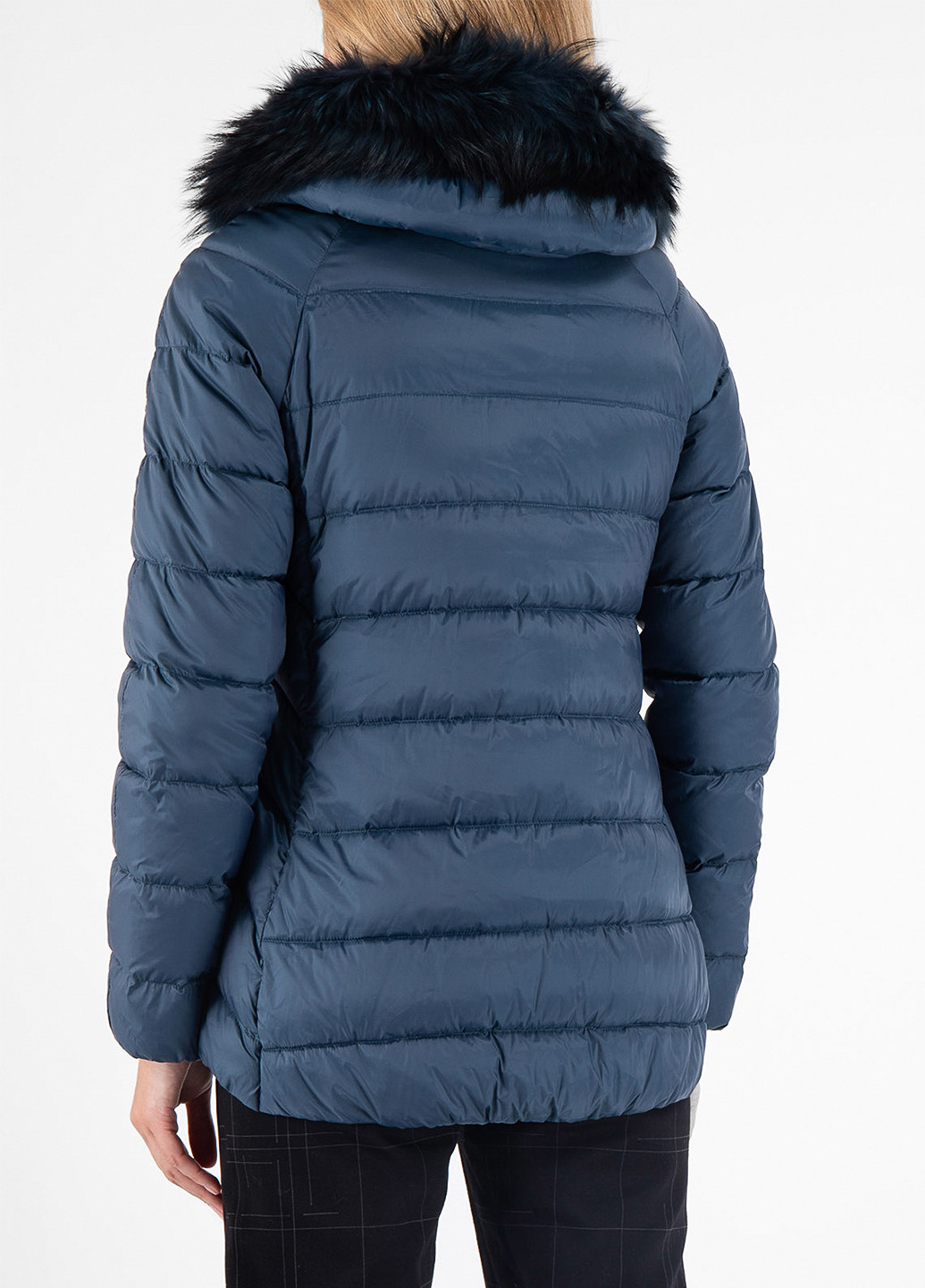 Синій зимній Пуховик Geospirit