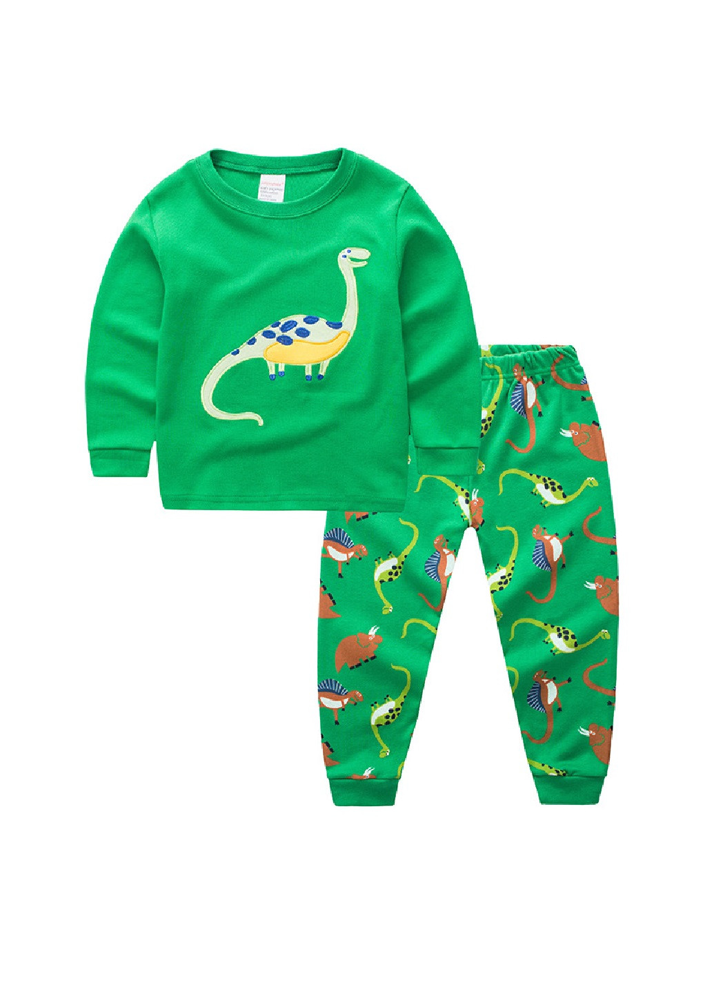 Зеленая всесезон пижама реглан + брюки Baby Has
