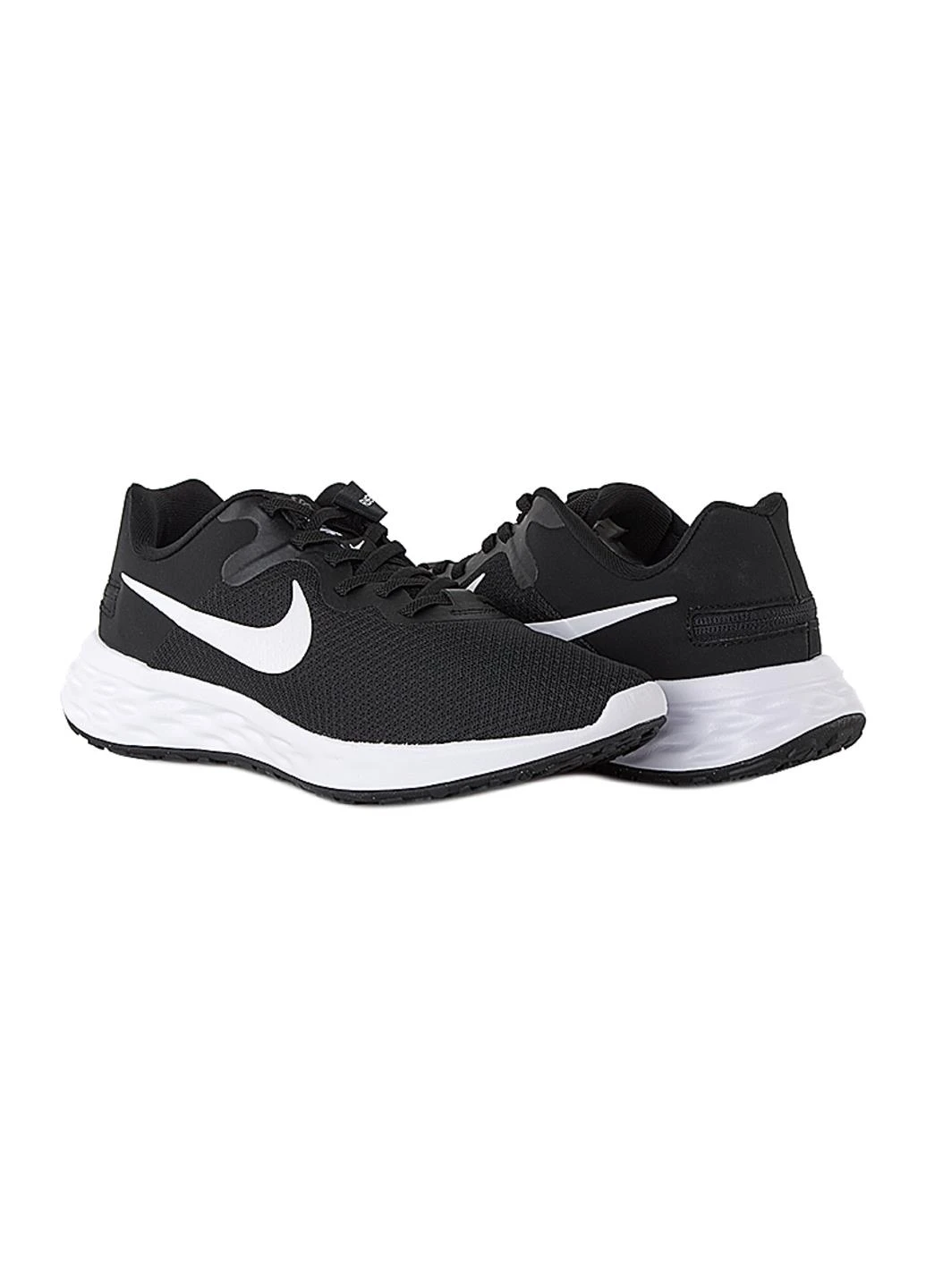 Чорні кросівки dc8992-003 демісезон Nike Revolution 6 FlyEase Next Nature