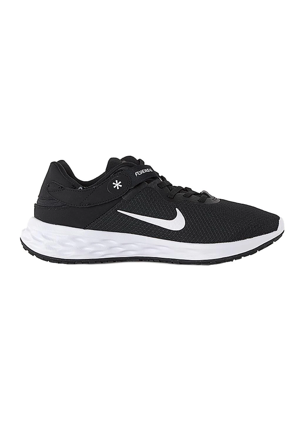 Чорні кросівки dc8992-003 демісезон Nike Revolution 6 FlyEase Next Nature