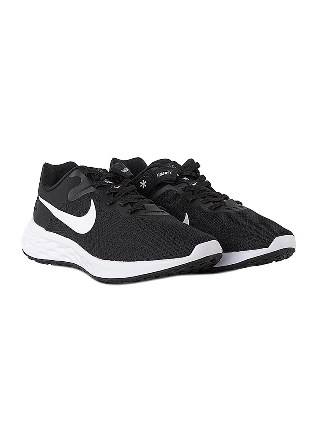 Чорні кросівки dc8992-003 демісезон Nike Revolution 6 FlyEase Next Nature
