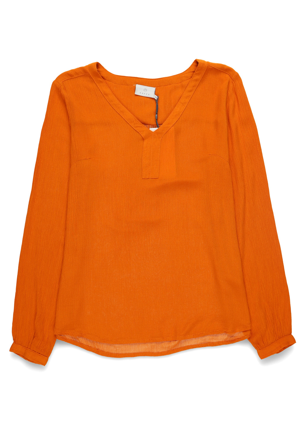 Оранжевая демисезонная блуза Kaffe