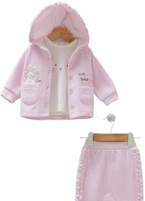 Розовый комплект для девочки (tkk8425) Caramell