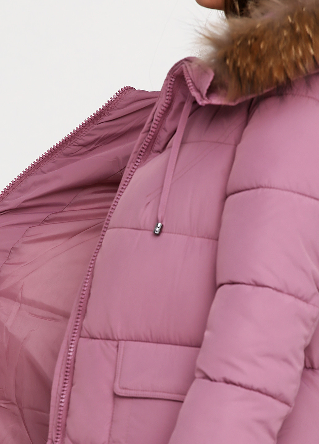 Пудровая зимняя куртка Z Design