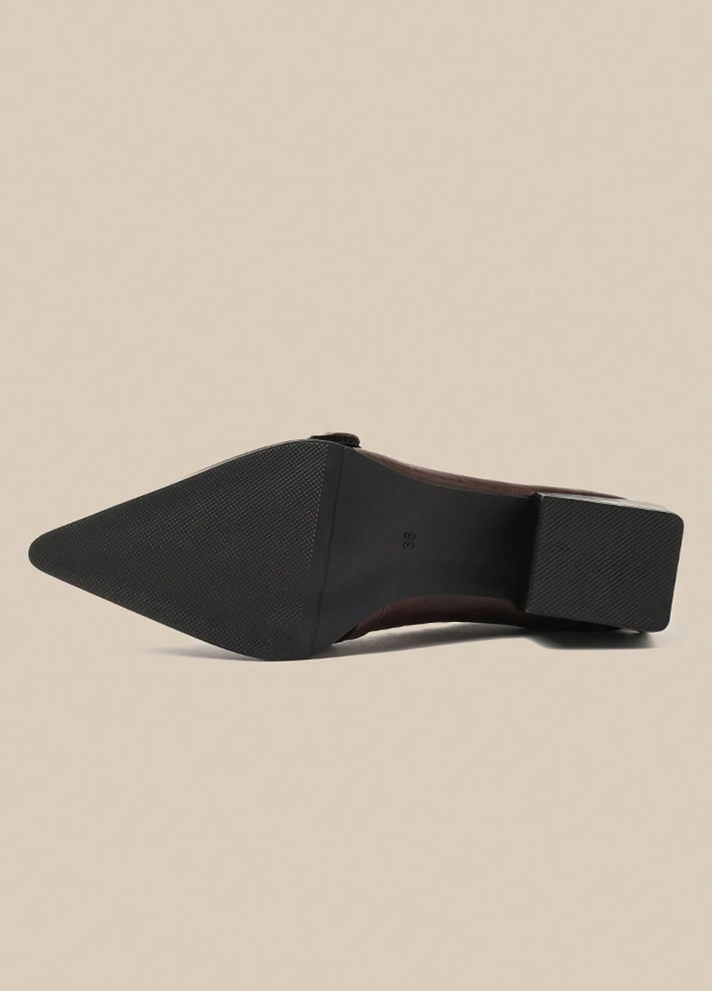 SHEIN Туфлі коричневий з штучна шкіра, китай — демісезон (365439614)