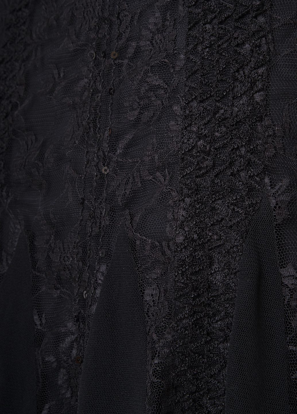 Черная однотонная юбка Tuzzi