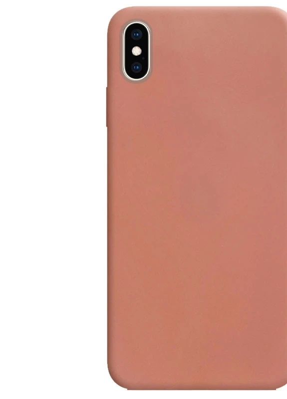 Силіконовий чохол Candy для Apple iPhone X / XS (5.8 ') Rose Gold (is_00000040528_1) Epik (229724836)