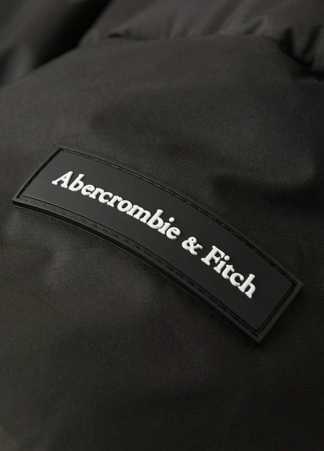 Оливковая (хаки) демисезонная куртка Abercrombie & Fitch