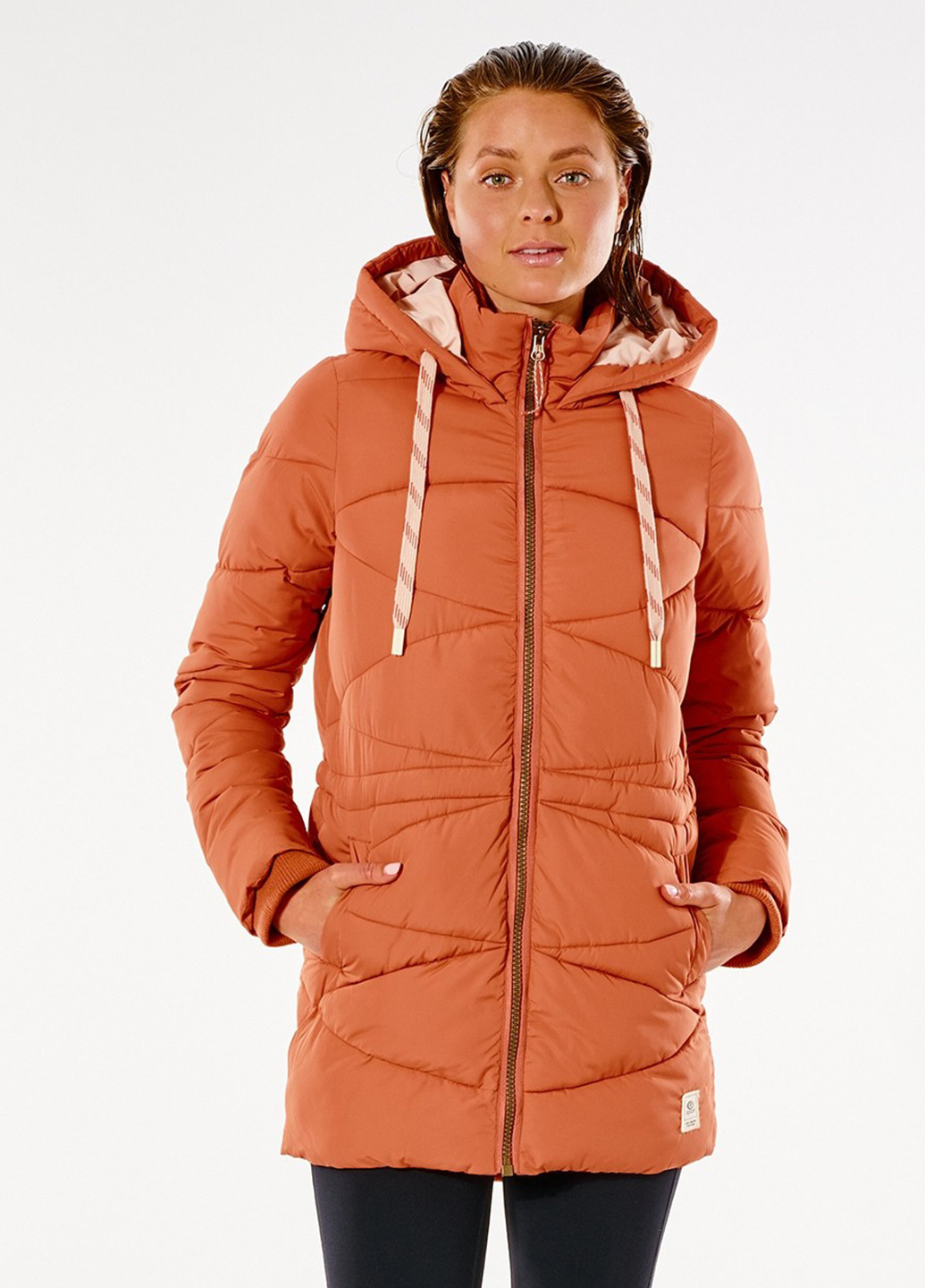 Помаранчева зимня куртка Rip Curl ANTI SERIES SWC JACKET