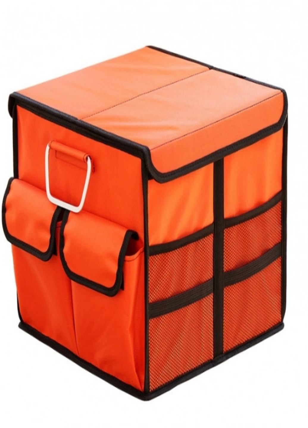 Складной органайзер с крышкой для багажника авто сумка ящик для хранения и транспортировки предметов (552013589) Оранжевый Francesco Marconi (205436433)
