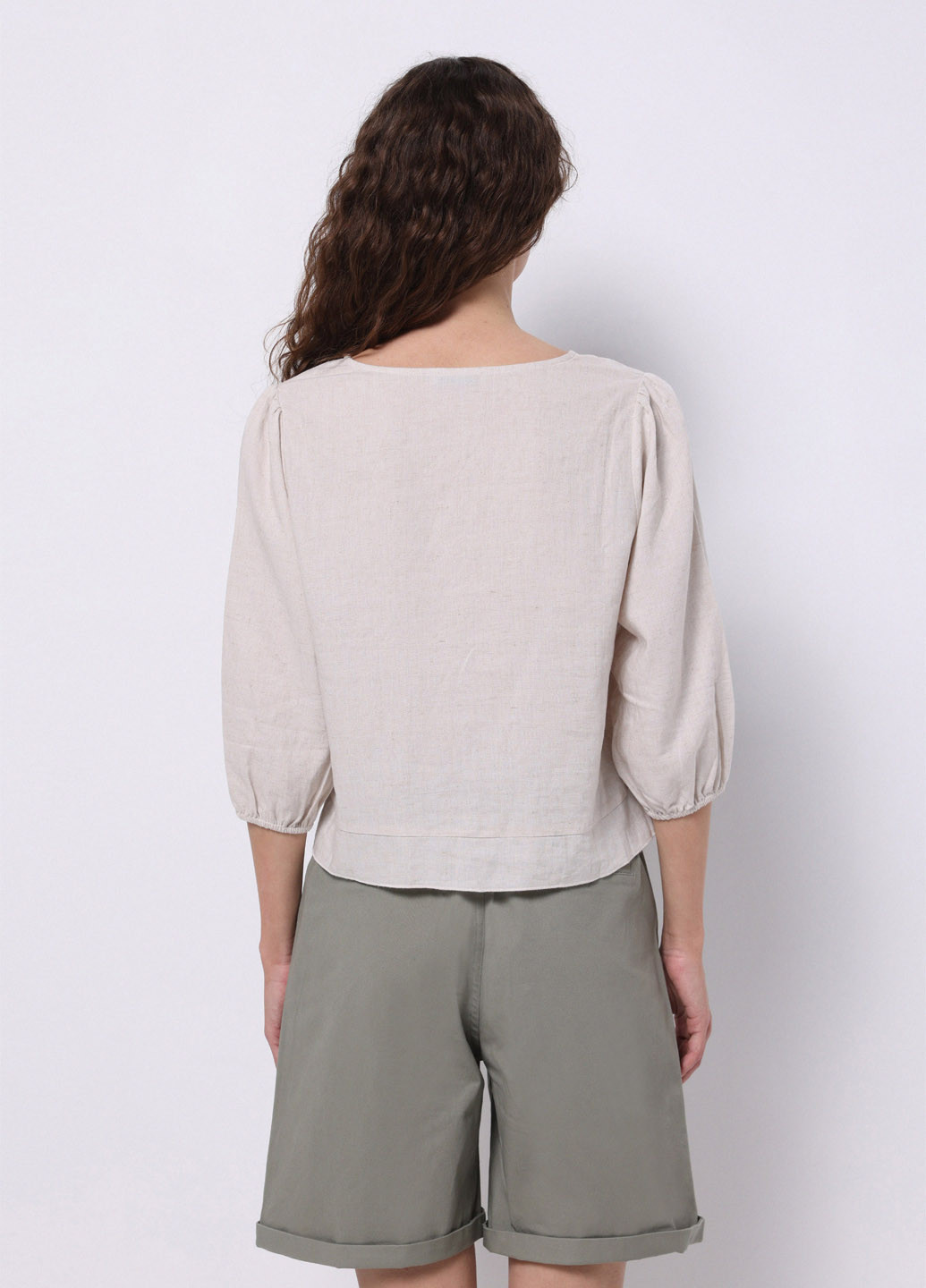 Светло-бежевая блуза Colin's