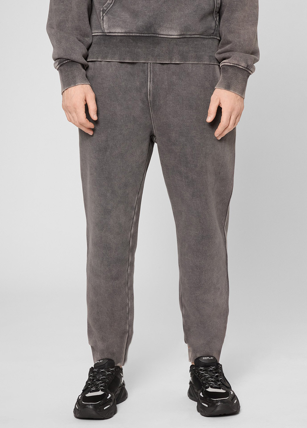 Серые спортивные, кэжуал демисезонные джоггеры брюки PRPY