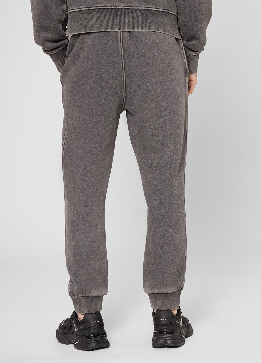 Серые спортивные, кэжуал демисезонные джоггеры брюки PRPY