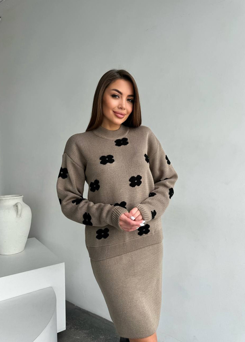 Костюм (джемпер, юбка) No Brand (365959871)