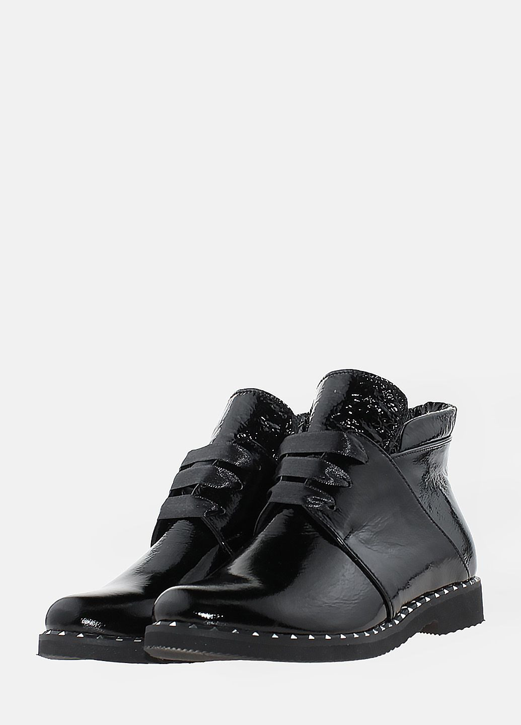 Осенние ботинки ro18209 черный Olevit