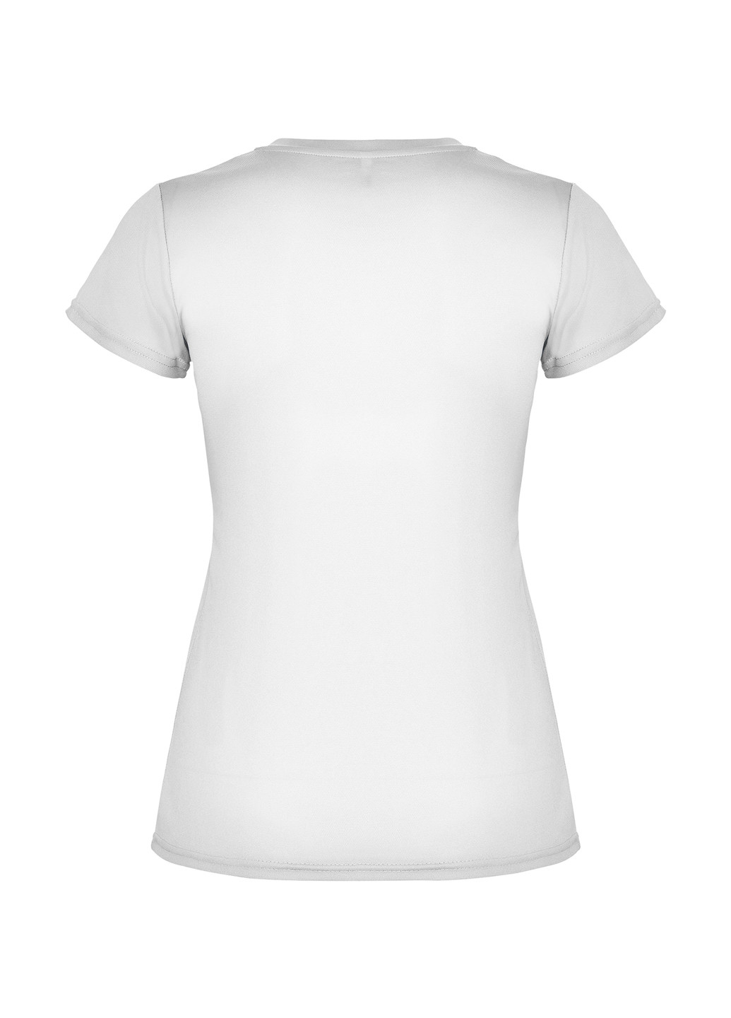 Белая летняя футболка с коротким рукавом Roly